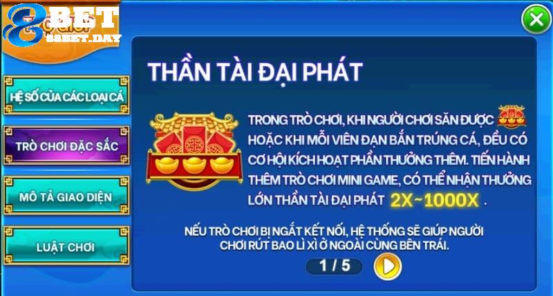 Luật chơi bắn cá đã được 88bet quy định cụ thể